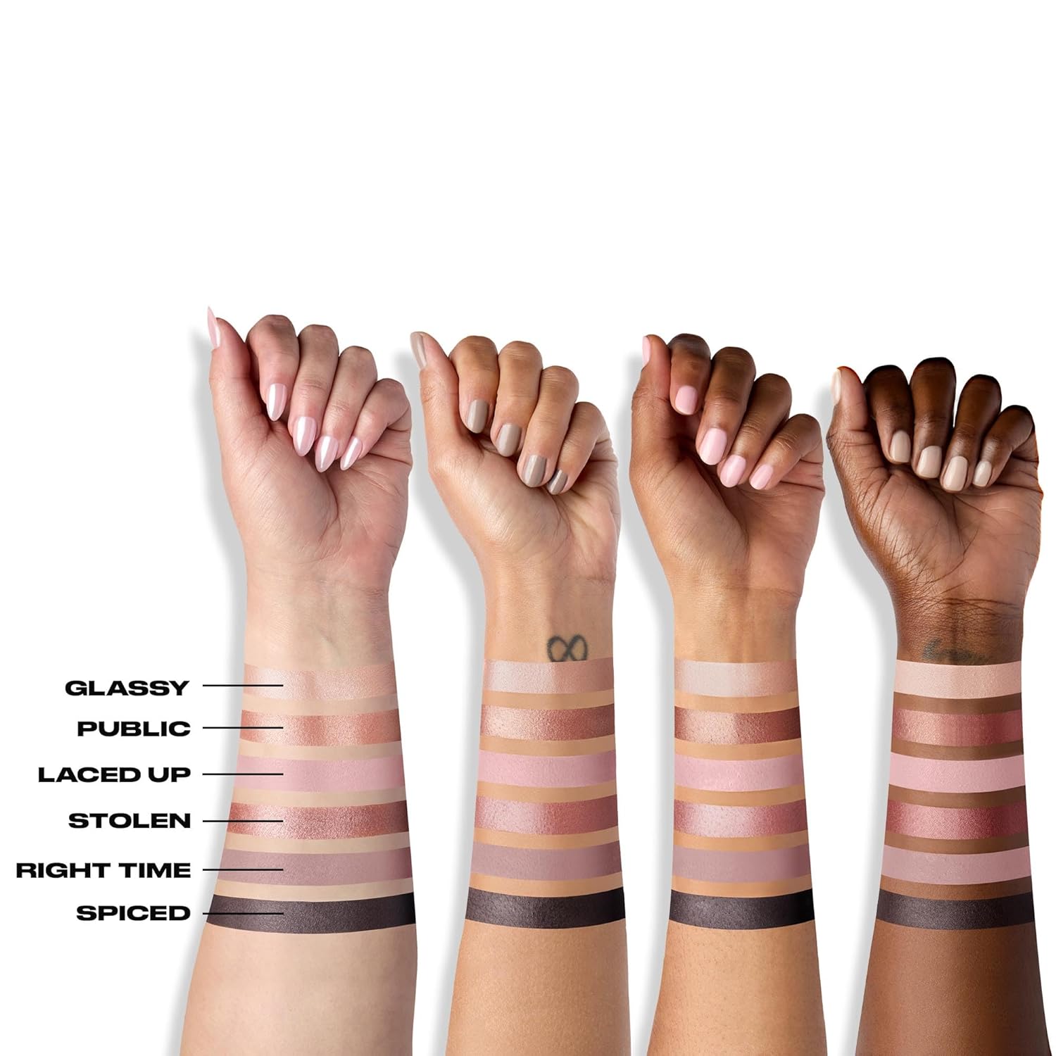 URBAN DECAY Naked 3 Mini Eyeshadow Palette - 6 Soft Pink Shadows, Matte & Shimmer Finishes, Ultra-Blendable Everyday Rosy Neutrals, Long-lasting Wear, Travel Makeup with Mirror - Image 4
