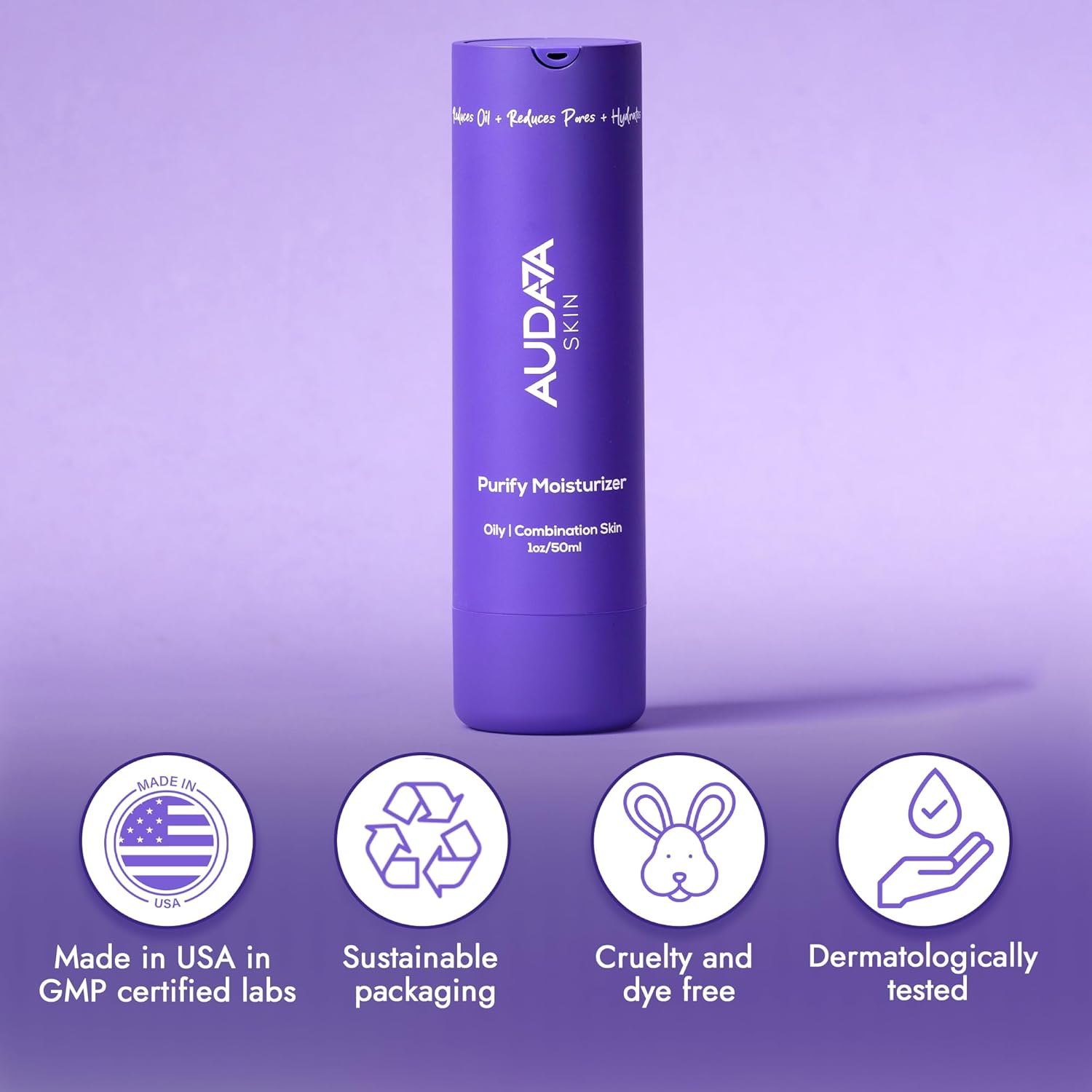 Purify Hydrating Face & Body Cream with Green Tea Extract, Shea Butter, Cocoa Butter, Cucumber & Rosemary Essential Oils – Natural Moisturizer for Radiant, Soft, Soothing Skin – Made in USA - Image 6