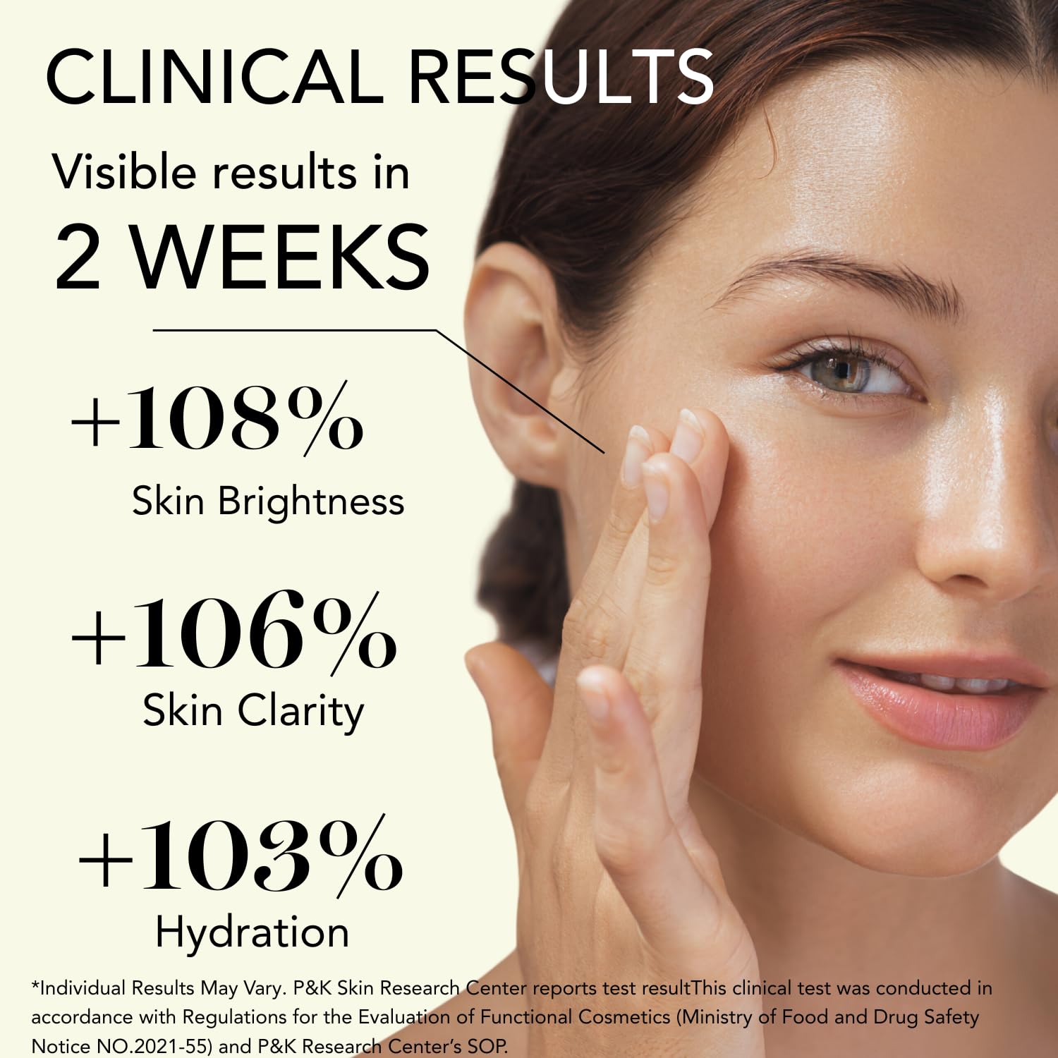 Vitamin C Serum For Face From Yuzu - Brightening Formula With Hyaluronic Acid 7 Peptide Mix And Niacinamide, Deeply Hydrate, Improve Uneven Skin Texture, Vegan, Korean Skin Care (50 ml) - Image 3