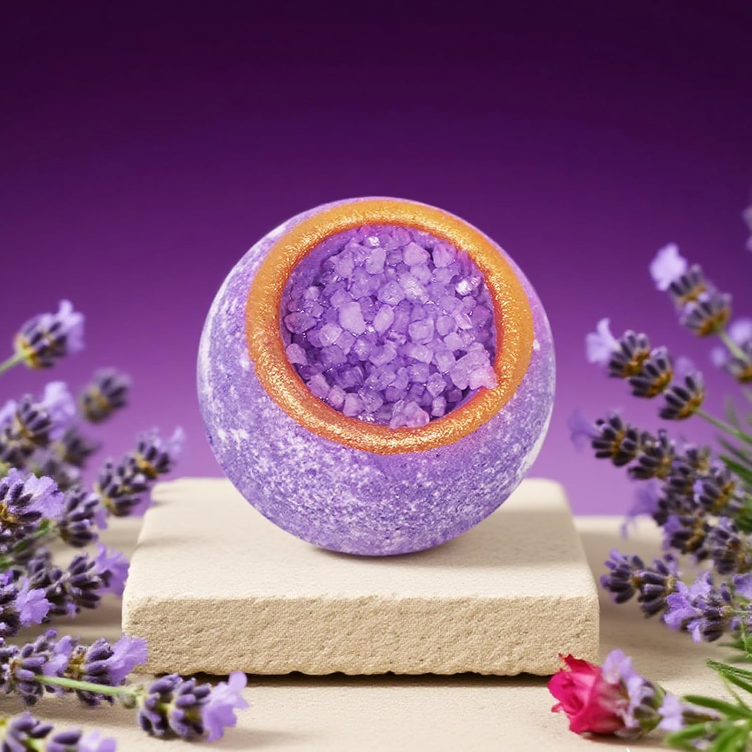 Birthday Gift for Women Spa Gift Set - Unique Get Well Soon Gifts for Women, Relaxing Self Care Package for Her, Thank You Gifts for Mom, Wife, Sister, Friend, Female Coworker (Lavender) - Image 8