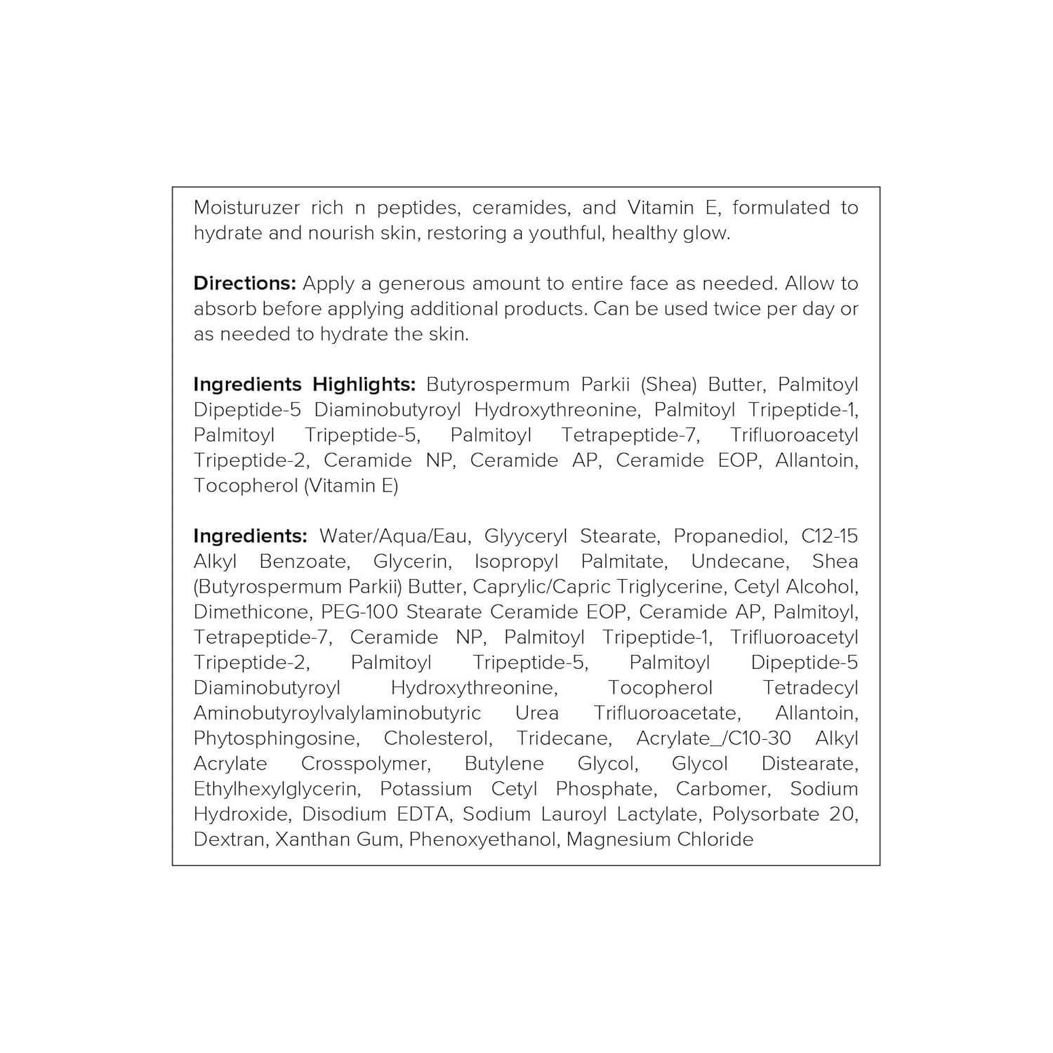 DRMTLGY Peptide Night Cream Face Moisturizer. Fragrance Free and Oil Free Hydrating Facial Moisturizer for All Skin Types. 2.1 oz, 2 pack - Image 8