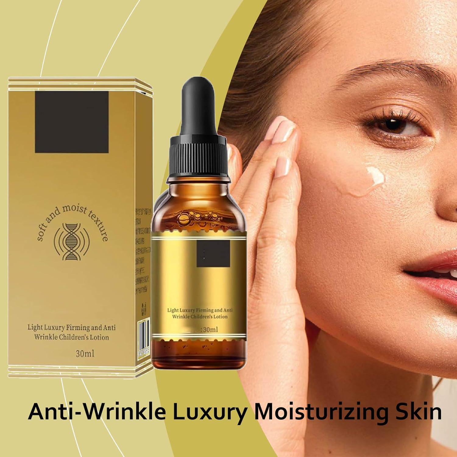 Light Luxury Firming and Anti-Wrinkle Youthful Face Serum, 30ml/1oz Anti-Wrinkle Firming Serum, Smooths Fine Lines, Deeply Moisturizes, For All Skin Types (1PCS) - Image 2