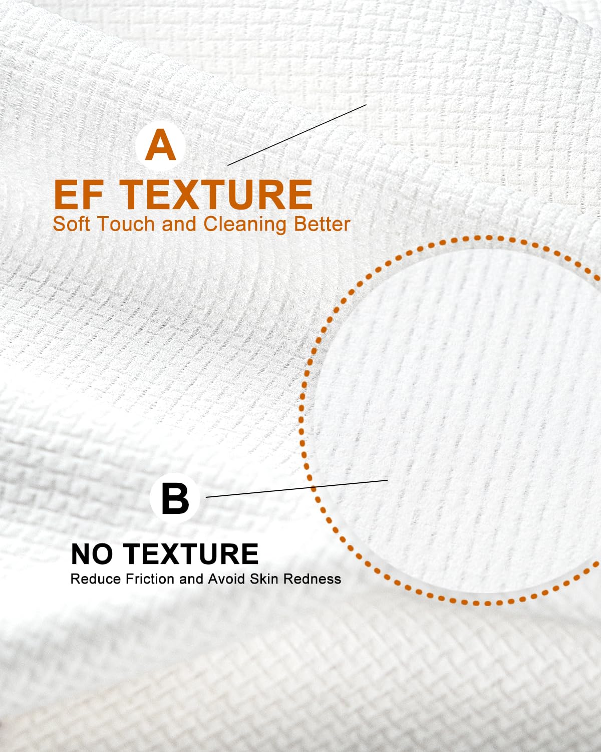 Disposable Face Towel,Biodegradable Facial Towels,Extra Thick Soft Large Clean Facial Towels Plant Fiber Facial Washcloth Dry Wipes for Sensitive Skin,Travel,Makeup Remover-50 Count - Image 2