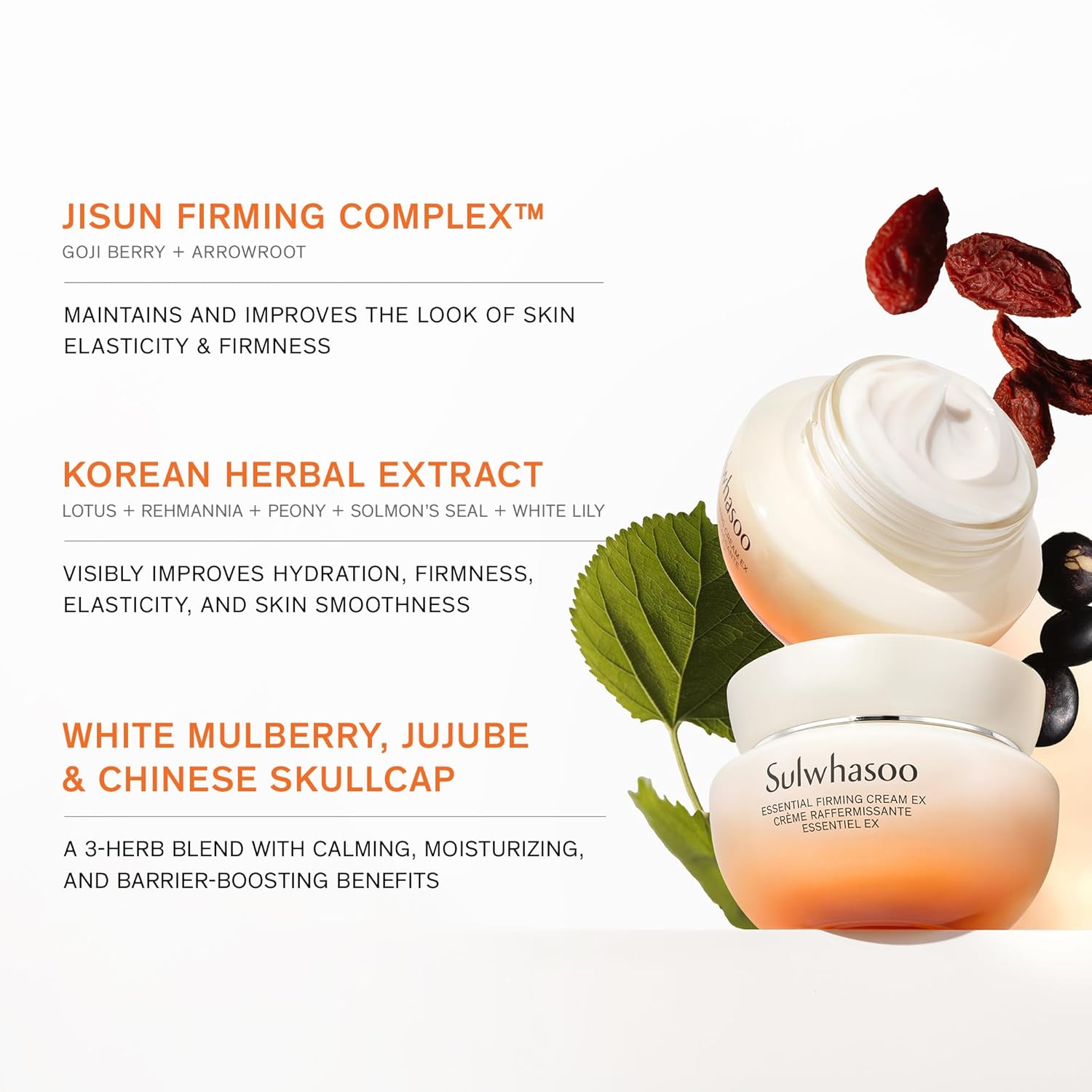 Sulwhasoo Essential Comfort Firming Cream - A hypoallergenic, whipped moisturizing cream that visibly improves firmness - Image 3