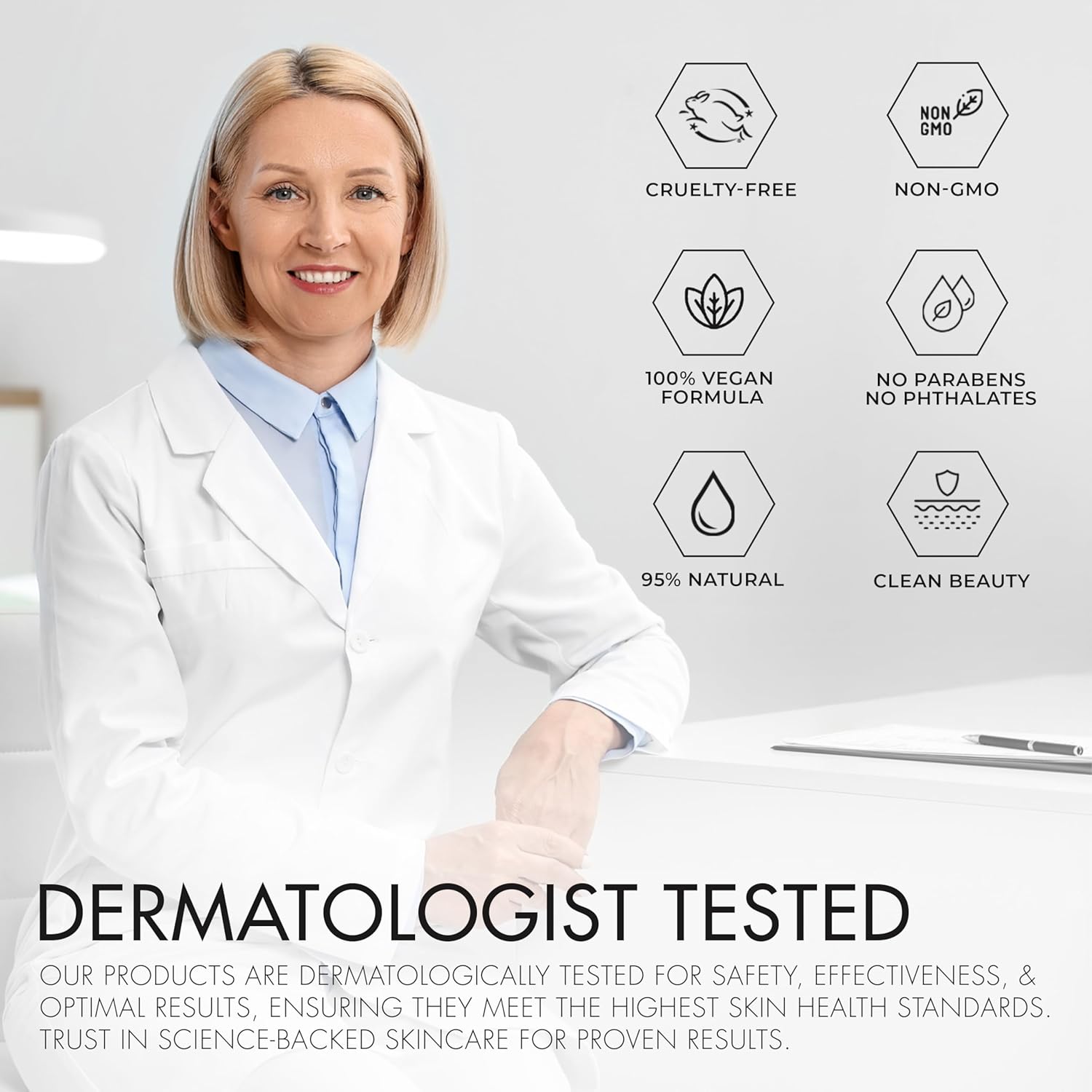 Collagen & Aloe Facial Serum - Anti-Aging, Plumping, Hydrating - Reduces Fine Lines & Wrinkles, Combats Dark Spots - Dermatologist Tested, Korean Skin Care - 1.69 FL.OZ. - Image 7