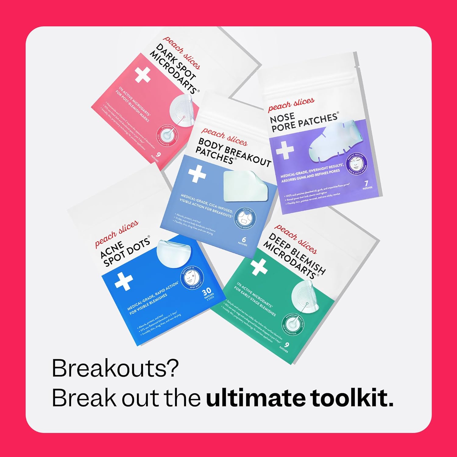 Peach Slices | Acne Spot Dots | Hydrocolloid Acne Patches | For Zits, Blemishes, & Breakouts | Vegan | Cruelty-Free | Pimple Patches | Facial Skin Care Products | 3 Sizes (7mm, 10mm, & 12mm) | 30 Ct - Image 7