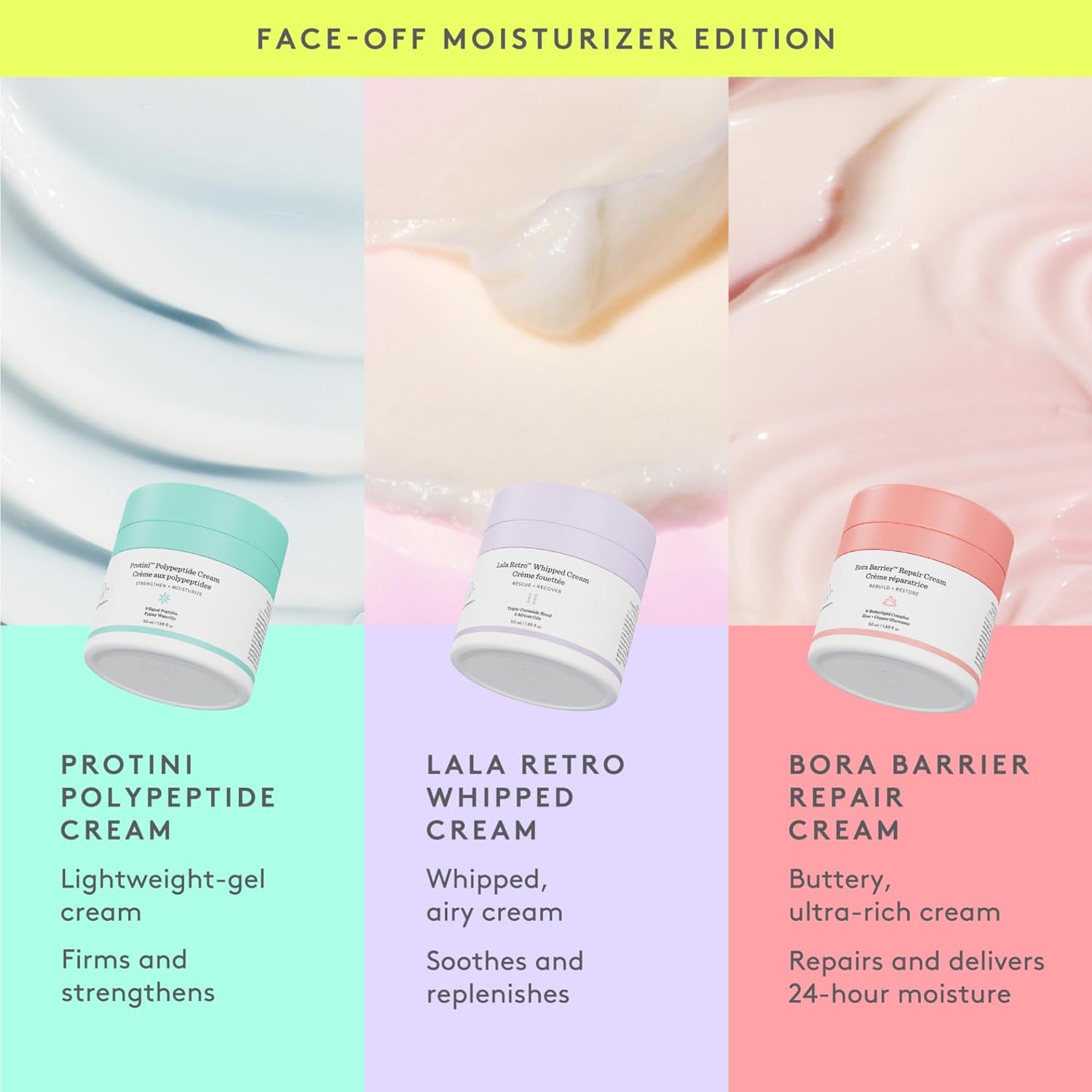 Drunk Elephant Protini Polypeptide Cream - 50 ml/1.69 fl oz - Firming Moisturizer - Clean Clinical Skincare - Cruelty-Free - Dermatologist-Tested - Includes B-Goldi Deluxe Sample (3 ml/ .10 fl oz) - Image 6