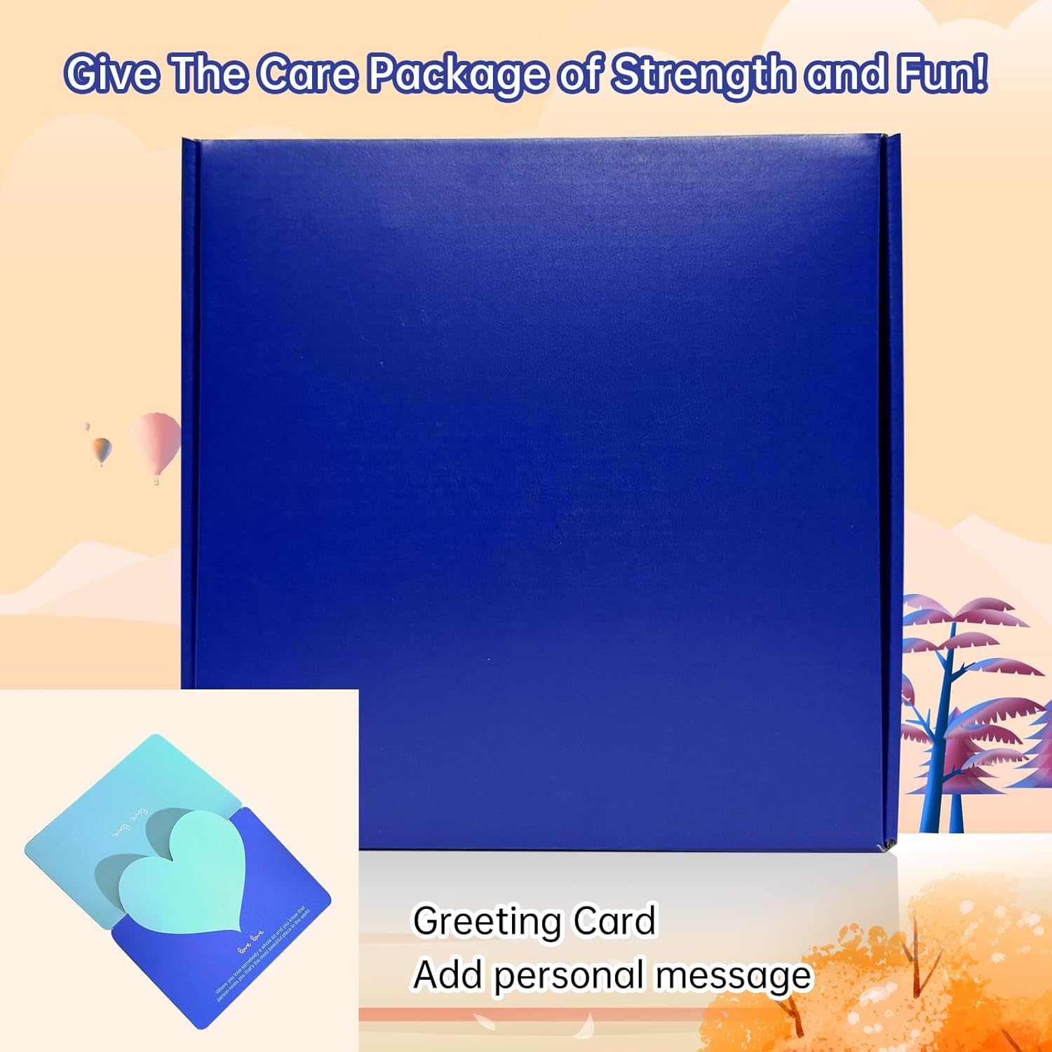 Get Well Gifts For Men, Care Package for Men Sick Friend, Get Well Soon Gift for Man After Surgery Recover Gift Basket, Thinking of You Gift Basket for Man Dad Husband Brother - Image 7