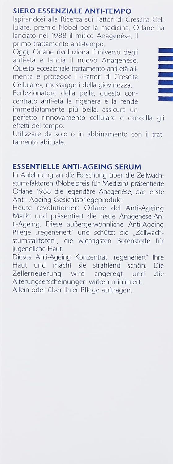 Anagenese Essential Time-Fighting Serum - Smoothing, Illuminating Facial Treatment - Suitable for Mature Skin (30ml) - Image 6