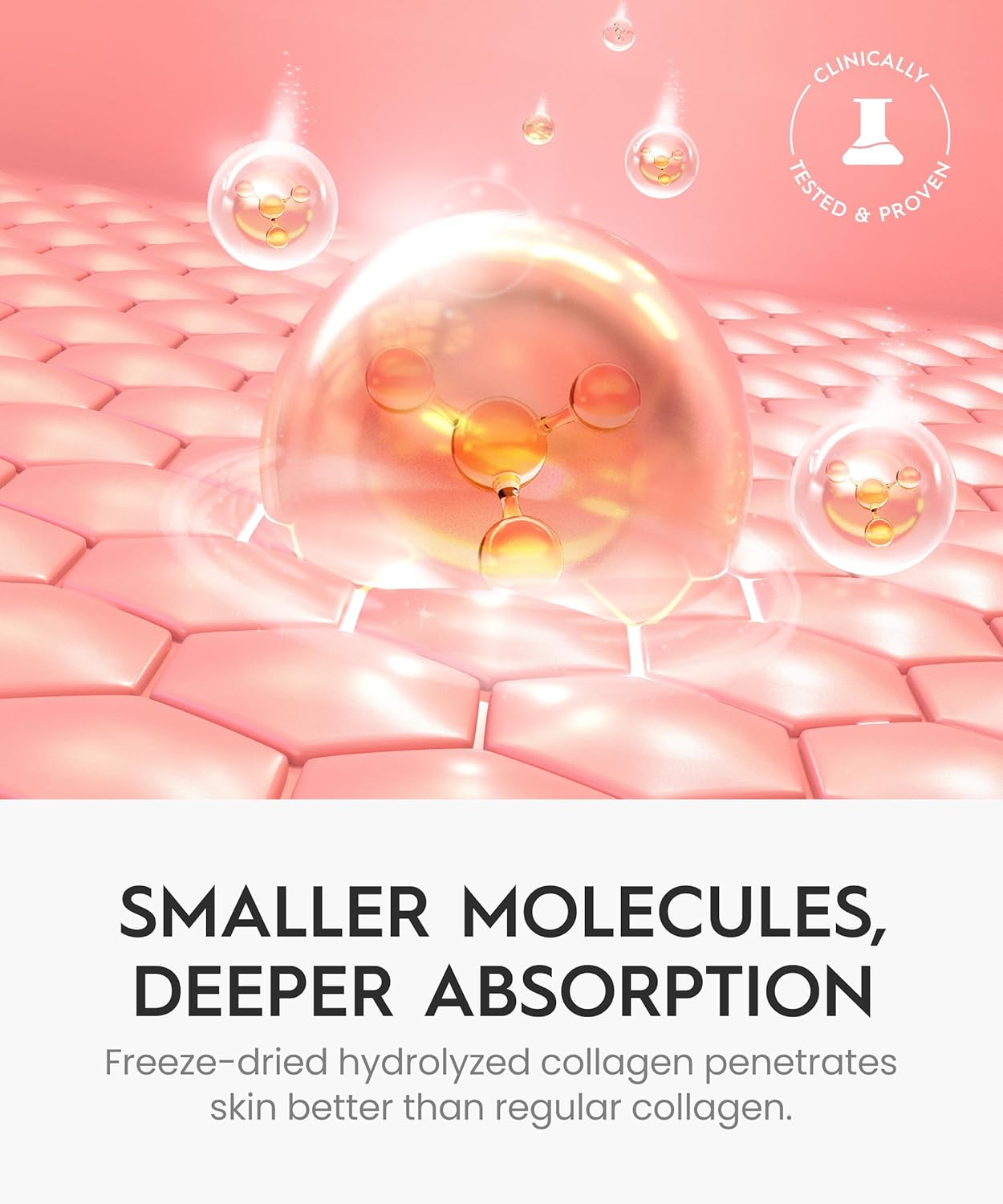 REVO Collagen Jelly 100ml– Korean Anti-Aging Plumping Formula with Hydrolyzed Collagen, Niacinamide, Hyaluronic Acid & Vitamin C – Skincare for Glass Glow Skin, Wrinkle Repair & Even Tone - Image 6