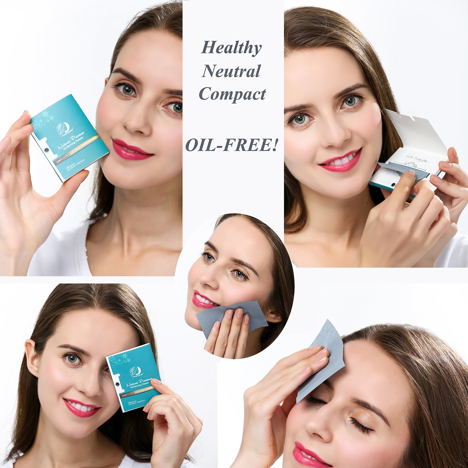 Premium Facial Oil Blotting Paper, 200 Counts - Natural Bamboo Charcoal Face Blotting Sheets, Easy Take Out Design - Top Handy Oil Absorbing Tissues - Oily Skin Care or Make Up Must Have! - Image 5