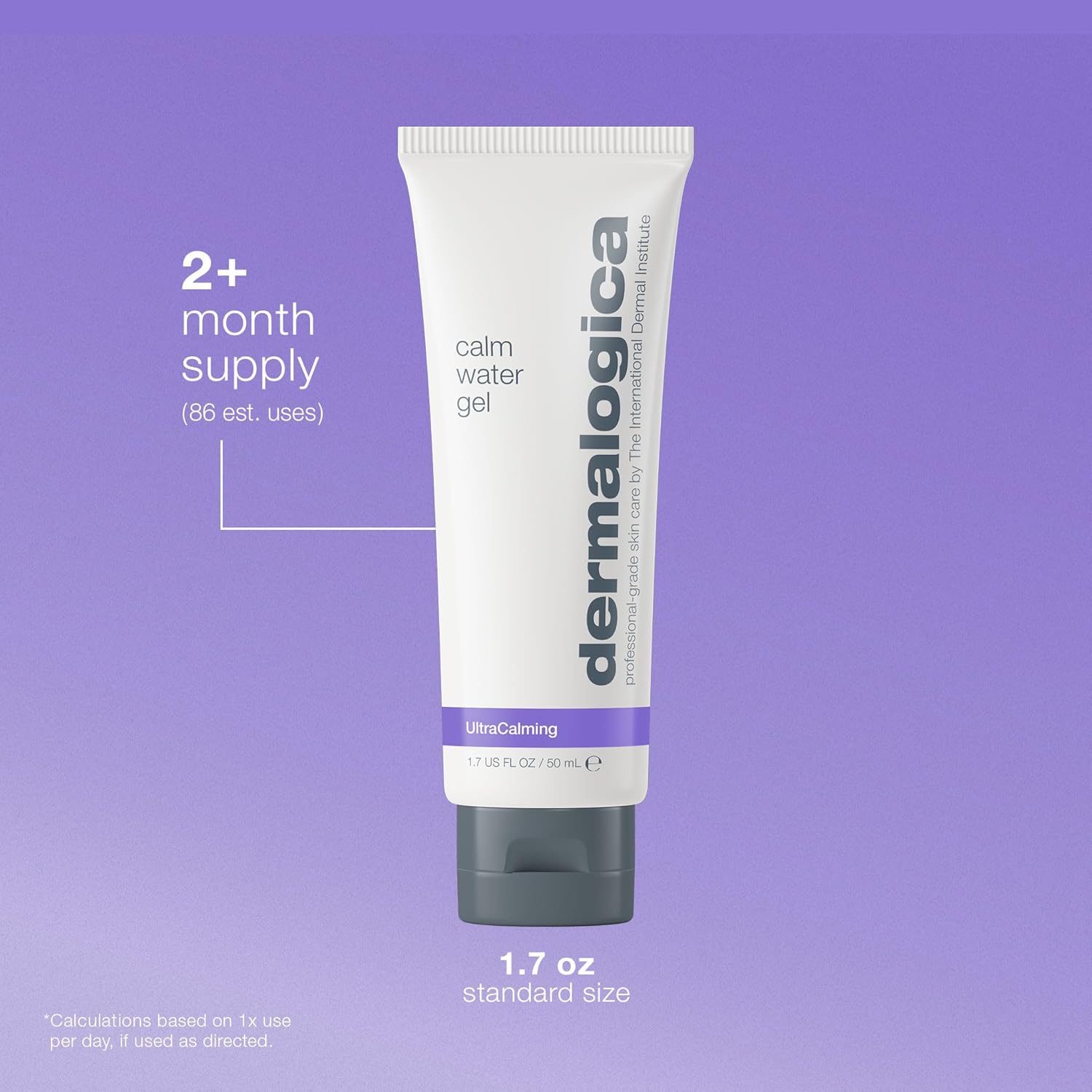 Dermalogica Calm Water Gel, Weightless Face Moisturizer for Sensitive Skin - Help Support Healthy Moisture Balance with Lavender Essential Oil, 1.7 Fl Oz - Image 6