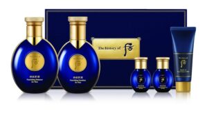 The History of Whoo Gongjinhyang Kun Special Set | Luxury Skincare Set for Skin revitalizing, Moisturizing & elasticity | Contains Gongjinhyang Kun Toner, Emulsion & Foam Cleanser