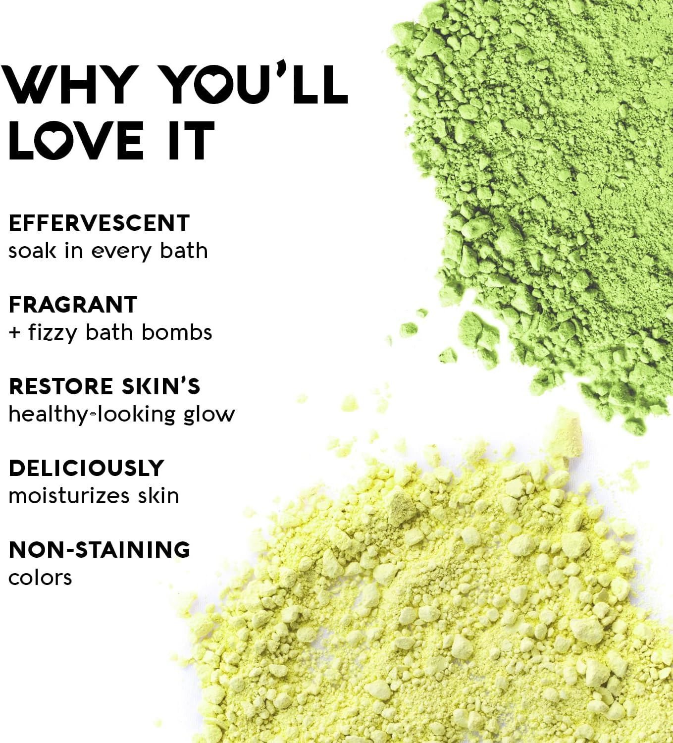 Nature's Beauty Eucalyptus & Tea Tree Bath Bomb Multi-Pack- Natural Hand Crafted, Non-Staining, Luxury Fizzy Spa Bomb, Sooth + Restore Skin, Made w/Coconut Oil & Witch Hazel, 5.5oz (4 Pack) - Image 4