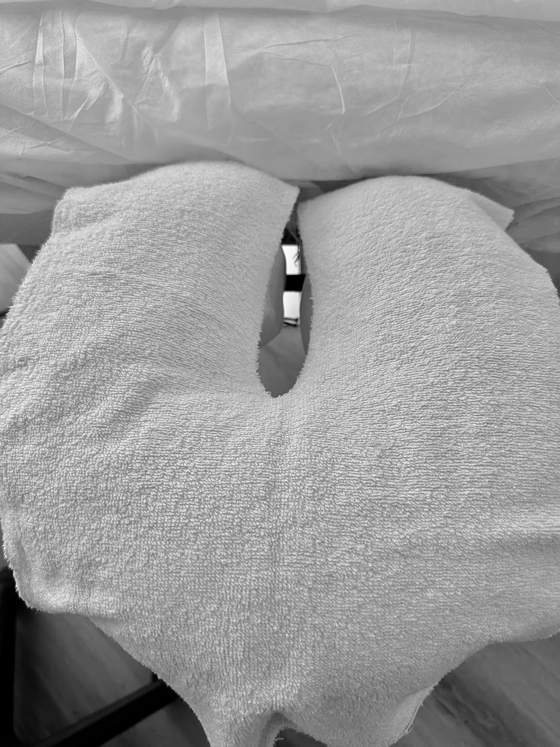 LANA BEAUTY Esthetician Cotton Terry Cloth Split Facial Towels. Massage Towels. New and Improved. - Image 5