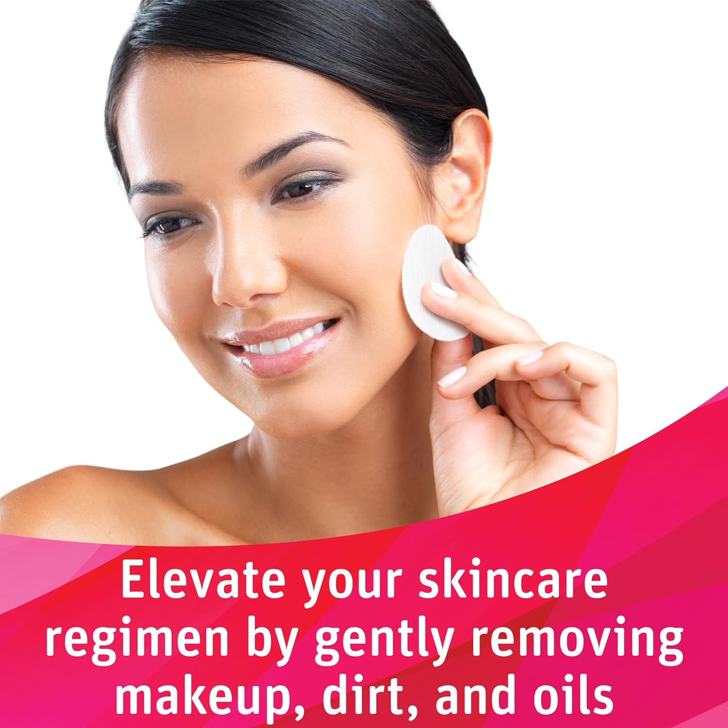 Simply Soft Premium Organic Cotton Rounds, 100 Count (Pack of 3), 100% Cotton Pads, Certified Organic, Hypoallergenic, Soft & Absorbent for Beauty, Cosmetics, Skin Care, Lint Free - Image 5