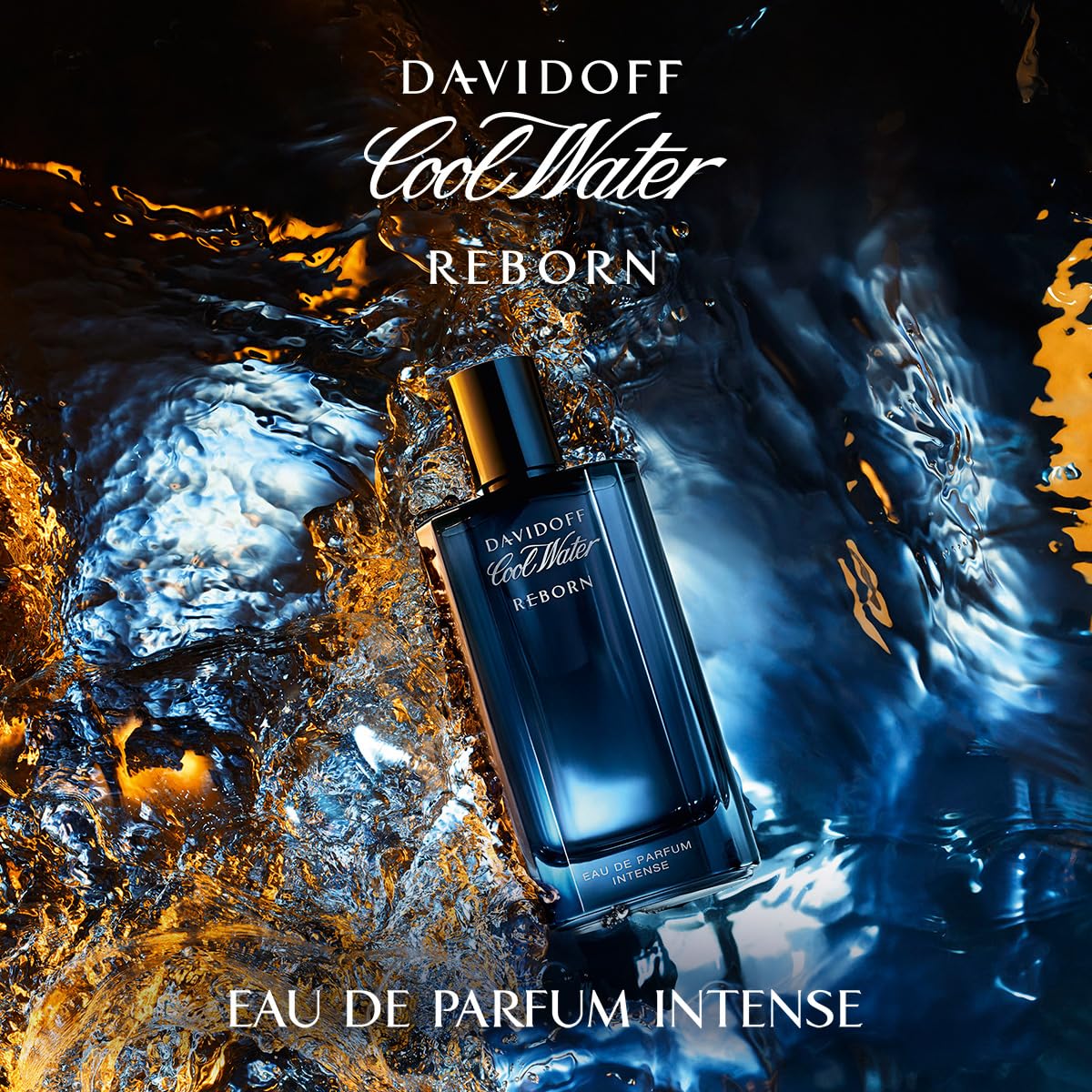 Davidoff Cool Water Reborn Eau de Parfum Intense – Woody Men's Cologne – With Notes of Galbanum, Amber & Vetiver – Long Lasting Fragrance - Image 5