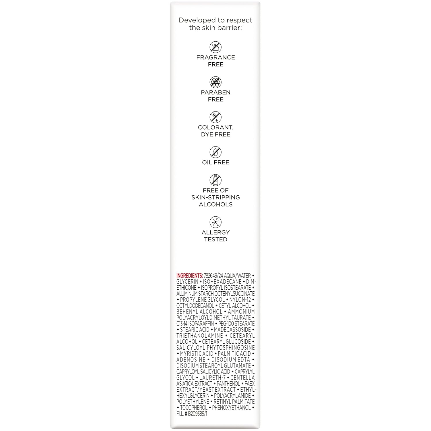 L'Oreal Paris Revitalift Cicacream Anti-Aging Face Moisturizer with Centella Asiatica for Anti-Wrinkle and Skin Barrier Repair, Fragrance Free, Paraben Free, 1.7 fl; oz. - Image 2