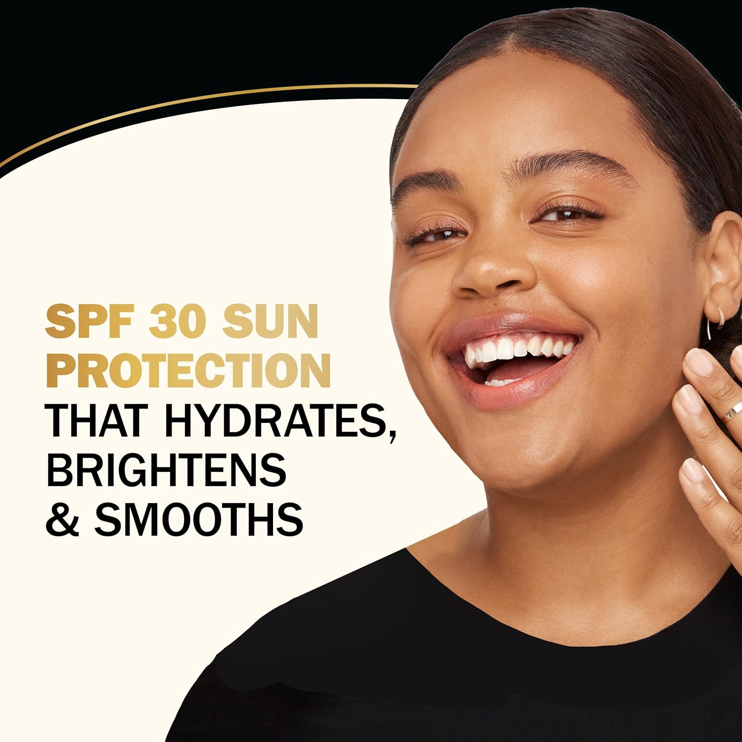 Olay Facial Moisturizing Lotion SPF 30 Total Effects for Dry Skin, 7 Benefits including Minimize Pores, Anti-Aging, 1.7 oz - Image 3