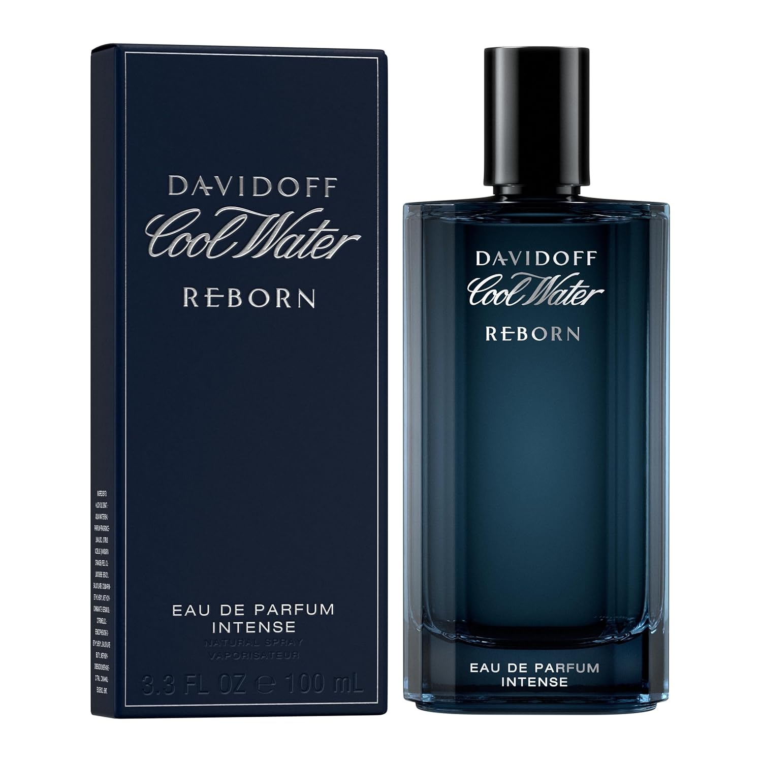 Davidoff Cool Water Reborn Eau de Parfum Intense – Woody Men's Cologne – With Notes of Galbanum, Amber & Vetiver – Long Lasting Fragrance - Image 2