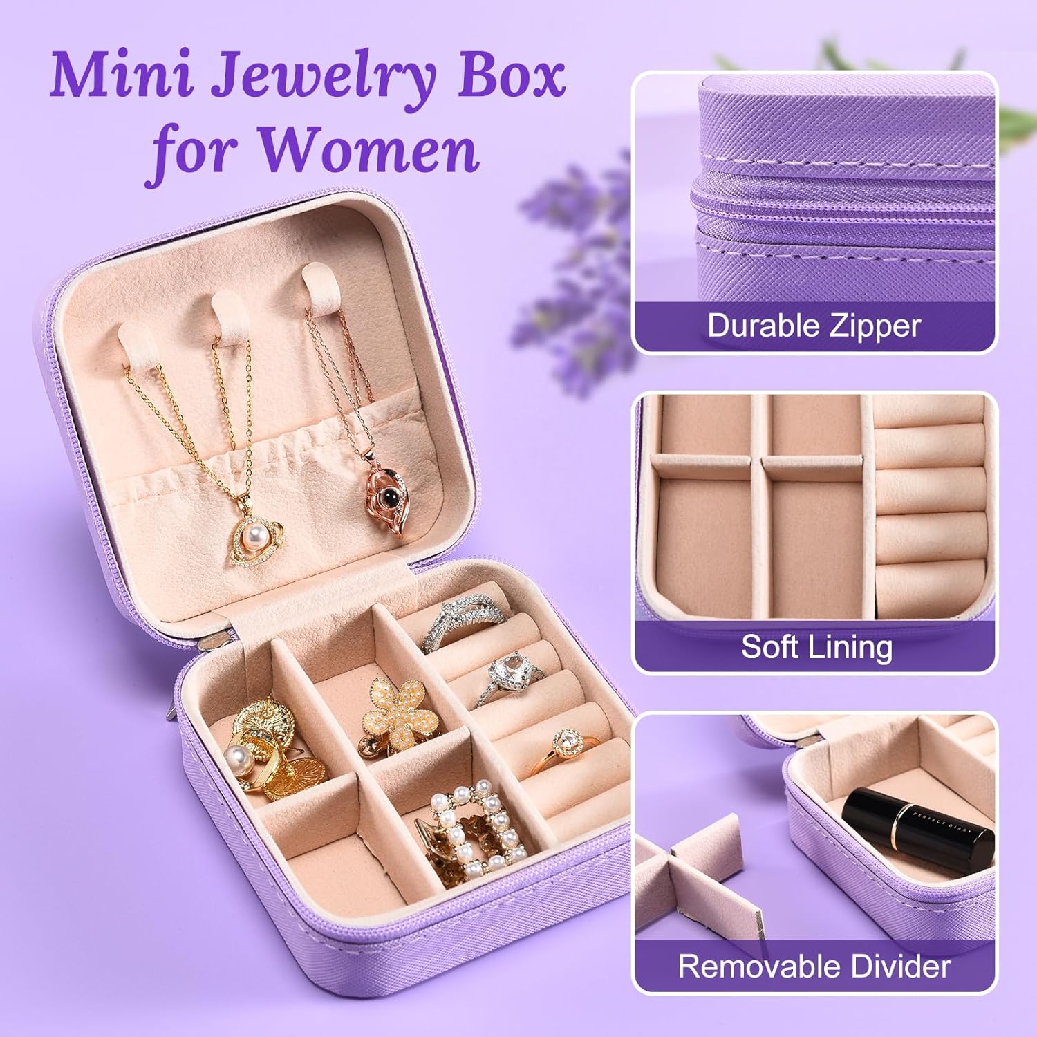 Birthday Gifts for Women Gifts Basket: Self Care Gifts,Romantic Spa Self Care Package with Purple Flannel Blanket,Unique Xmas Gifts for Her - Birthday Gifts for Mom, Wife, Girlfriend, Friends, Sister - Image 5