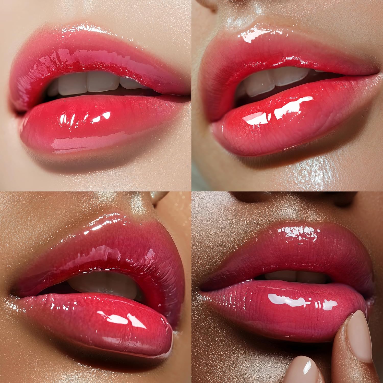 Espoir Couture Lip Tint Glaze #12 Cherry Sorbet 0.14oz | Volumizing Lip Stain with Syrupy Shine | Long-Lasting & Vibrant Color for Radiant Lip Look | Moisturizing & Glossy Lip Tint | Korean Lip Makeup - Image 5