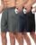 3 Pack Gym Basketball Mens Shorts – Quick Dry Black Workout Athletic Shorts with Pockets for Casual Running