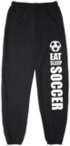 Eat Sleep Soccer Sweatpants | Soccer Apparel by ChalkTalk Sports | Multiple Colors | Youth and Adult Sizes
