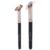 ENERGY Foundation Brushes Set – Angled Brush & Mini Concealer Brush Premium Synthetic Eye Makeup Bushes for Blending Liquid Foundation Cream Powder Cosmetics 270S/370S