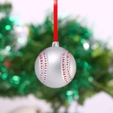 Christmas Sport Ball Ornaments, Christmas Decorations with Hanging Loop, Sports Theme Decorative Hanging Ornaments, Christmas Tree Ornaments for Home Xmas Tree Deals of The Day