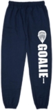 Lacrosse Goalie Sweatpants | Guys Lacrosse Apparel by ChalkTalk Sports | Multiple Colors | Youth and Adult Sizes
