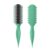 AM8:00 Curl Defining Brush,9Rows Premium Styling Hairbrush for Curly Hair, Enhances Curls Definition & Separation, (Green)
