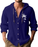 Mens Golf Shirt Men’s Stretch Wrinkle Free Dress Shirts Formal Wedding Prom Long Sleeve Slim Fit Button Down Shirts