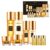 BERGAMO 24K Luxury Gold Skin Care Set, 9-Piece Korean Beauty Collection, Anti-Aging Treatment