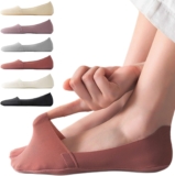 Lomitract Thin No Show Socks (Women 5-12), Made of Ice Silk Surface on the Surface & Cotton on the Bottom