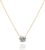 PAVOI 14K Gold Plated Crystal Solitaire 1.5 Carat (7.3mm) Cubic Zirconia Dainty Choker Necklace | Gold Necklaces for Women