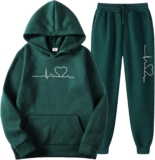 Women Sweat Suits 2 Piece Set Casual Hoodies and Pants Matches 2 Piece Outfits Jogger Sets Track Apparel Modern Look