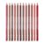 12 Colors Wooden Lip Liner Pencil Set, High Pigmented Soft Matte, Long Wearing, Deep and Rich in Color, Smudge Resistant