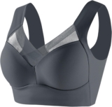 Zenchic Bra – Seamless Sexy Push Up Wireless Bra,Posture Correcting Bra for Seniors,Plus Size Ice Silk Gathering Bra