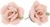 1928 Jewelry Classic Porcelain Rose Post Earrings For Women, Hand Crafted Flowers, Timeless Floral Jewellery, Made In USA