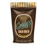 GRADY’S COLD BREW Coffee | New Orleans Style Coffee | 100% Arabica Medium Dark Roast Coffee & Chicory | Ground for Hot Coffee and Cold Brew | One pound bag