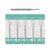 2mm Short Flame Cuticle Clean Nail Drill Bit, 5Pcs/Set Russian Diamond Nail Bits Professional Safety Under Nail Cleaner Burr for Cuticle Dead Skin, Electric Nails Drill cessories, Medium