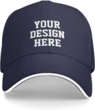 Custom Hat Your Design Here, Custom Hat Design Your Own Classic Mens Womens Trucker Hat