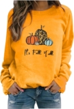 Thankful Greatful Blessed Pumpkin Thanksgiving Shirt for Women Plaid Leopard Pumpkin Tops Raglan Baseball Tshirt Prime Deals of The Day Today Only Clearance