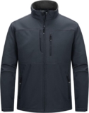 33,000ft Men’s Lightweight Softshell Jacket Warm Fleece Lined Windbreaker Waterproof Soft Shell for Outdoor Hiking