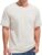 VEIISAR Men’s Heavy Weight Crew Neck T-Shirt – Mens Premium 100 Cotton Thick Tees Pre Shrunk