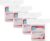 Premium Jumbo Cotton Cleansing Pads, 100% Pure Cotton, Large 3.5 x 4.5 Cotton Pads (200 Count)