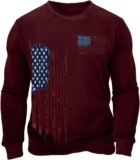 Men Sweatshirts,Men’s Crew Neck Sweater Slim Fit Lightweight Sweatshirts Pullover for Casual or Dressy Wear