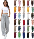 2024 Cinch Bottom Sweatpants Women’s Casual High Waisted Pockets Joggers Sport Workout Active Baggy Lounge Trousers