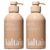Saltair Body Wash, Santal Bloom 2-Pack. Moisturizing Body Cleanser with Monoi Oil and Cupuacu Butter. Luxury Shower Gel for Women. Vegan, Cruelty-Free Paraben Free. 2x 17oz Pump Bottles